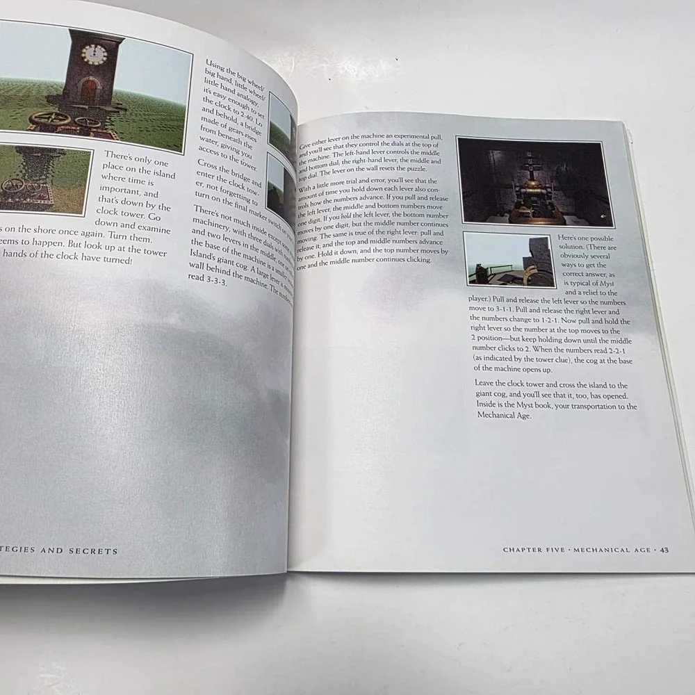 Myst Strategies and Secrets Game Guide Book Anne Ryman Sybex Full Color 1994
